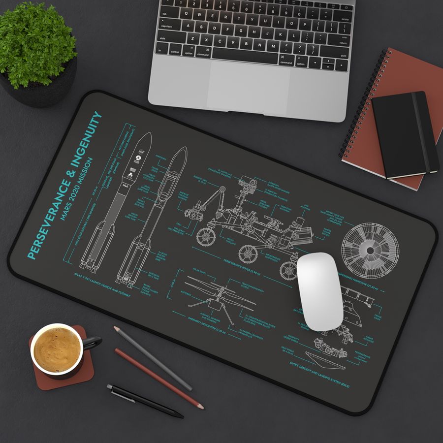 Mars 2020 Mission Desk Mat