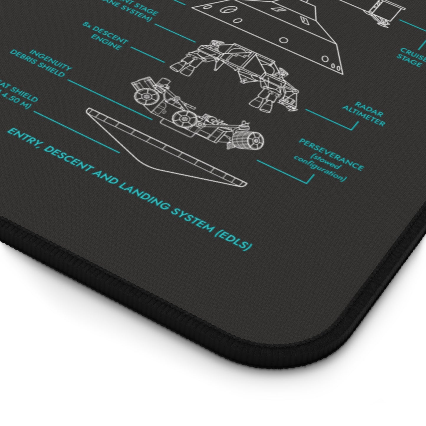 Mars 2020 Mission Desk Mat