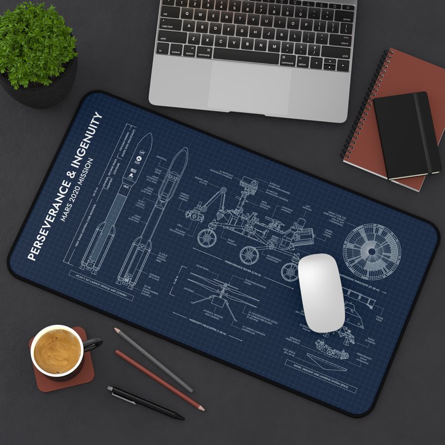Mars 2020 Mission Desk Mat