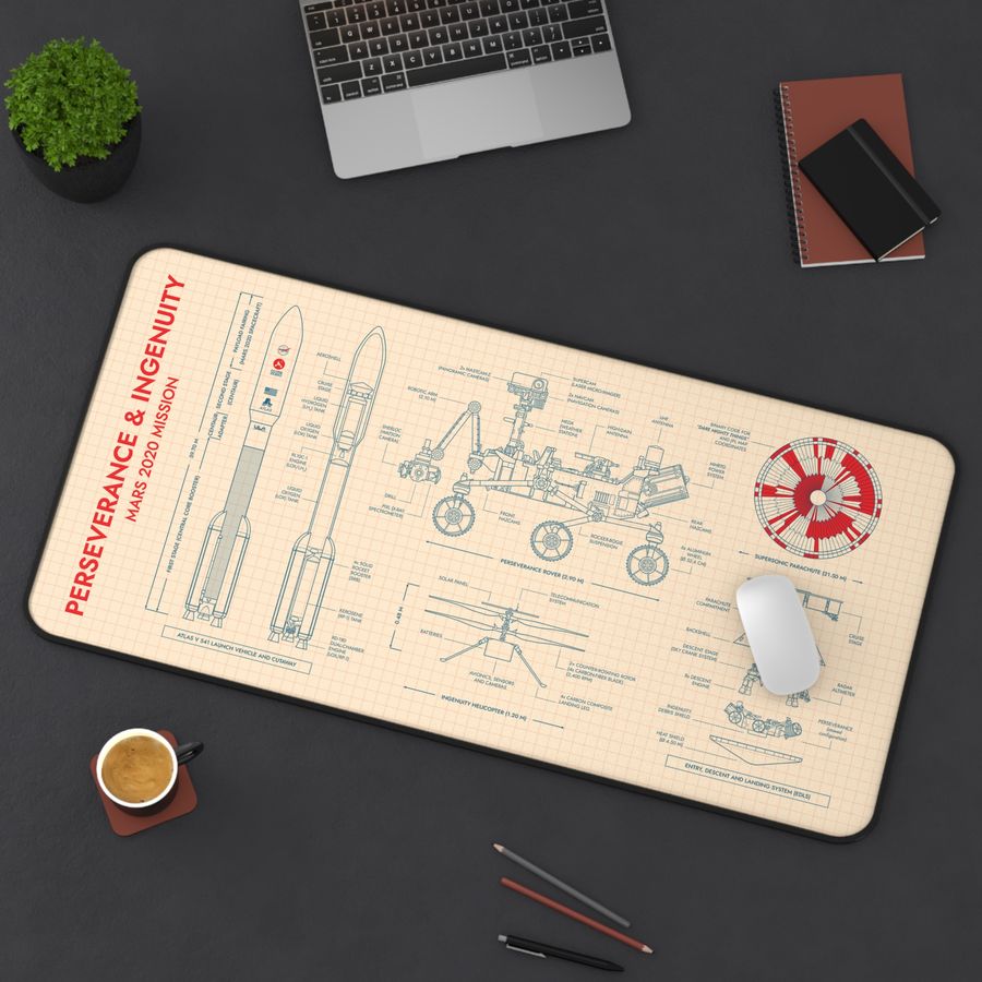 Mars 2020 Mission Desk Mat