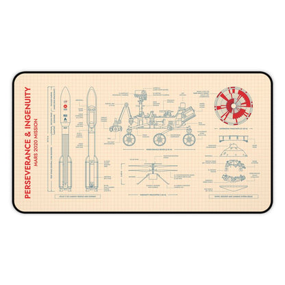 Mars 2020 Mission Desk Mat