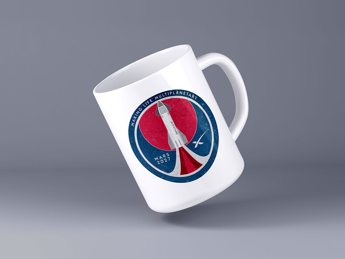 SpaceX Mars 2027: Making Life Multiplanetary - Mug