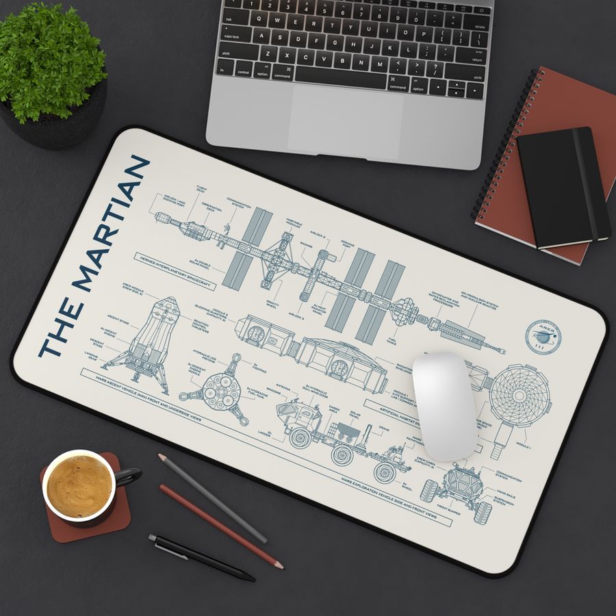 The Martian Desk Mat