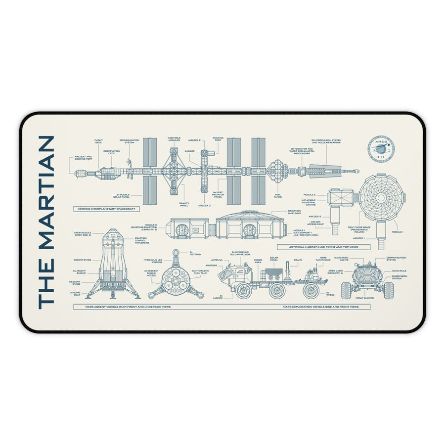 The Martian Desk Mat