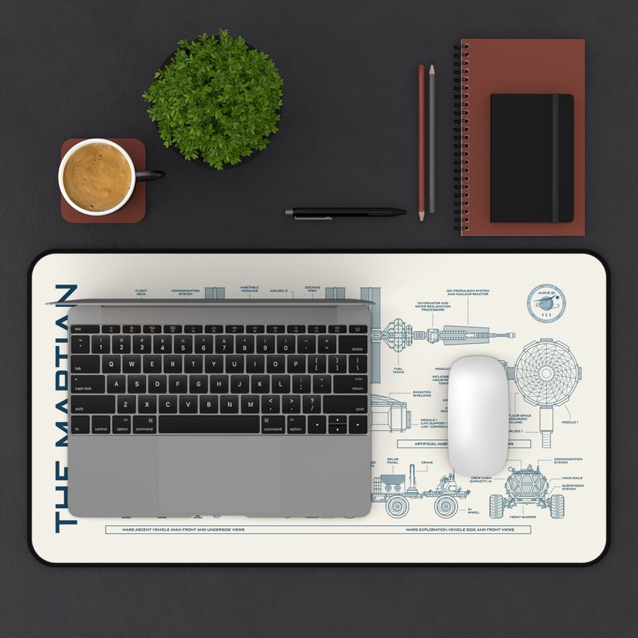 The Martian Desk Mat