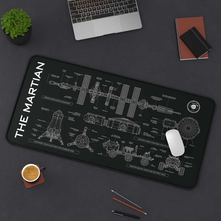 The Martian Desk Mat