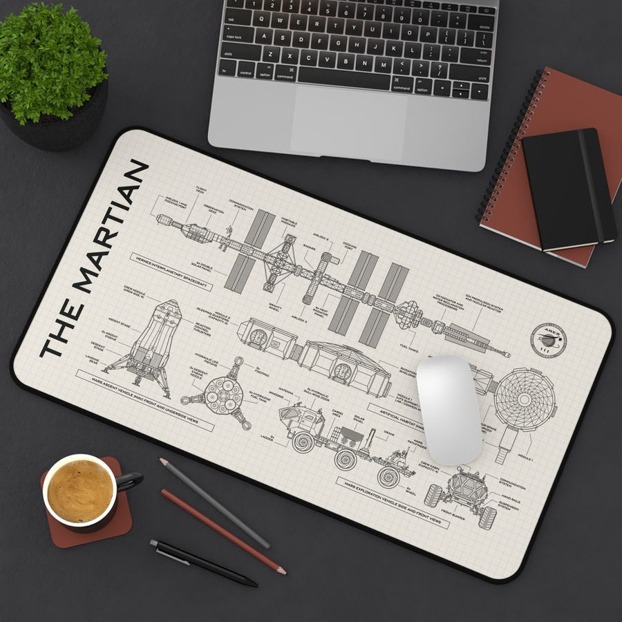The Martian Desk Mat