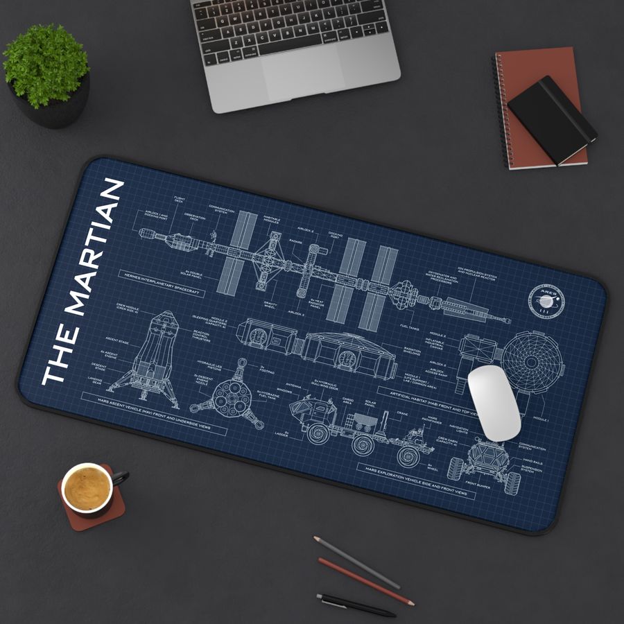 The Martian Desk Mat