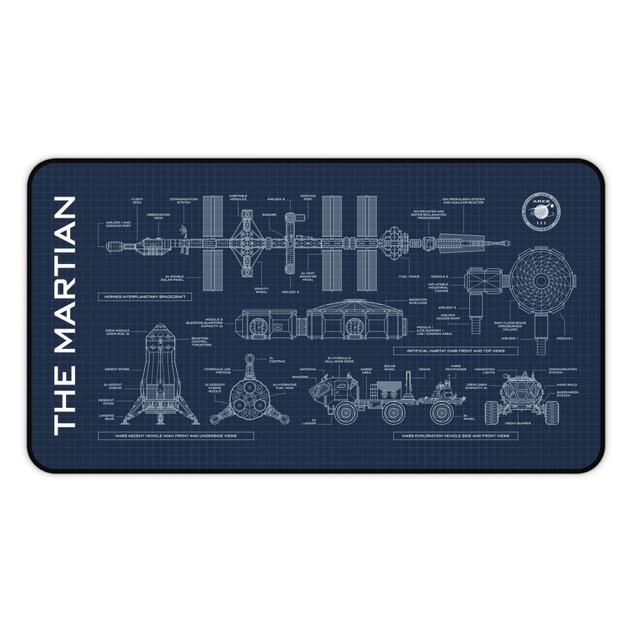 The Martian Desk Mat