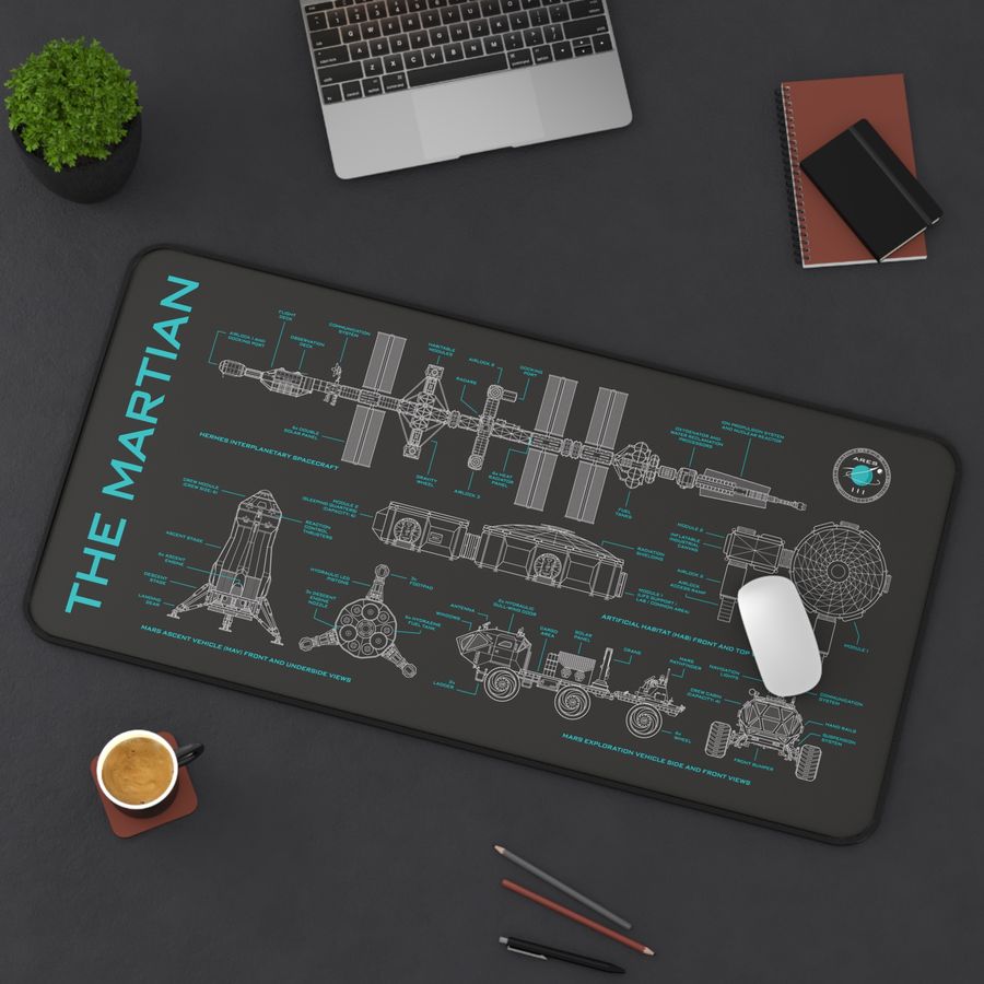 The Martian Desk Mat