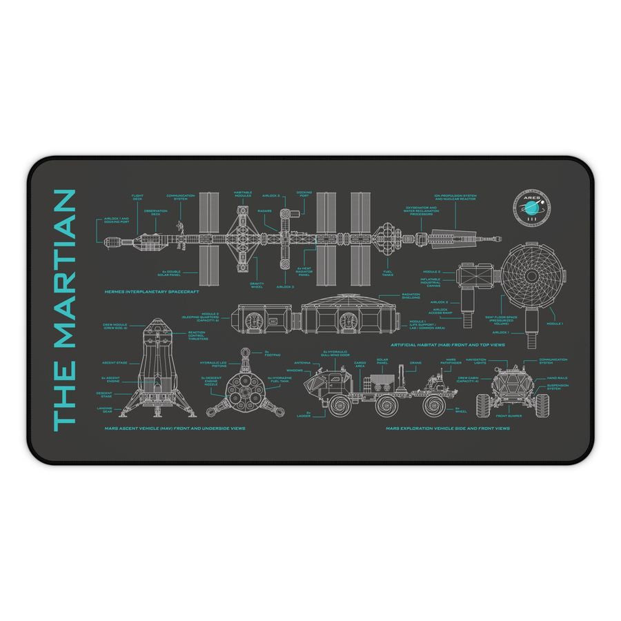 The Martian Desk Mat