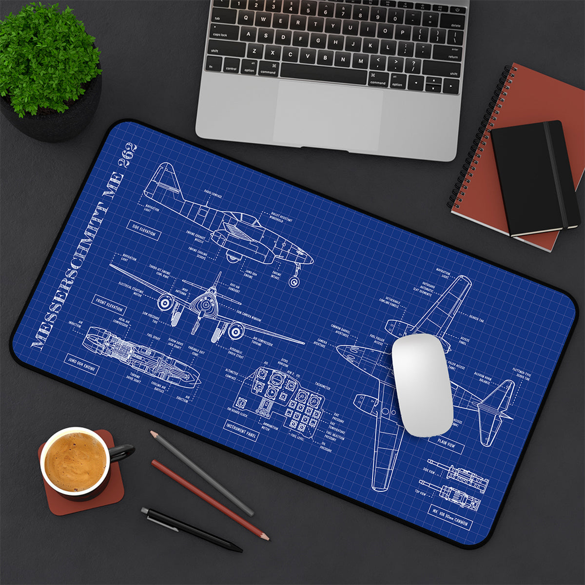 Messerschmitt Me 262 Desk Mat