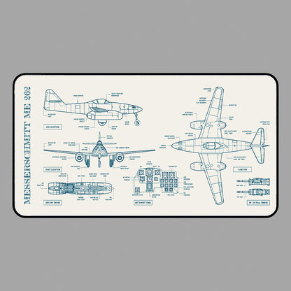 Messerschmitt Me 262 Desk Mat