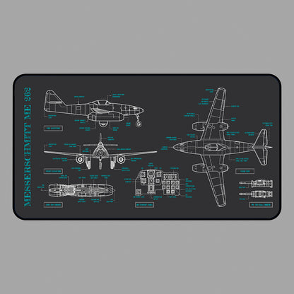 Messerschmitt Me 262 Desk Mat