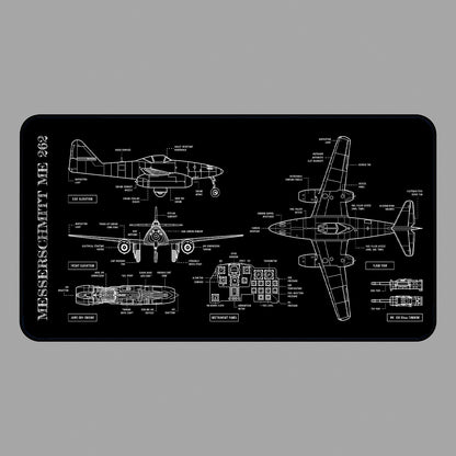 Messerschmitt Me 262 Desk Mat