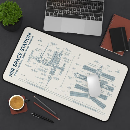 Mir Space Station Desk Mat