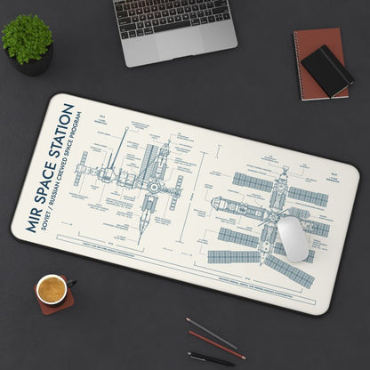 Mir Space Station Desk Mat