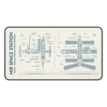 Mir Space Station Desk Mat