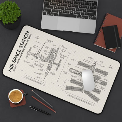 Mir Space Station Desk Mat