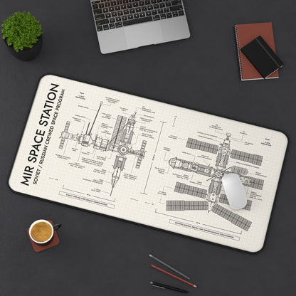 Mir Space Station Desk Mat