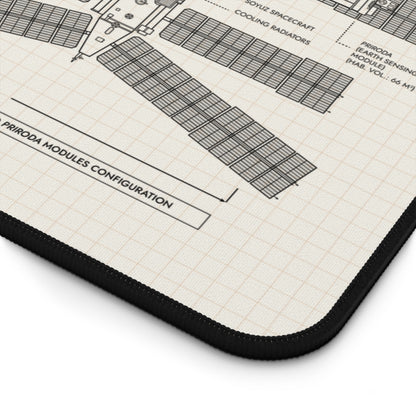 Mir Space Station Desk Mat