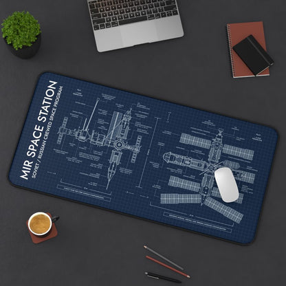 Mir Space Station Desk Mat