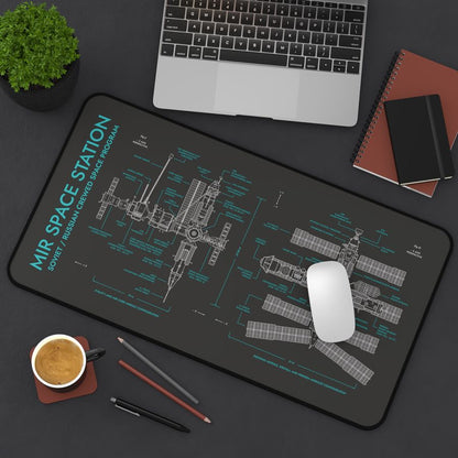 Mir Space Station Desk Mat