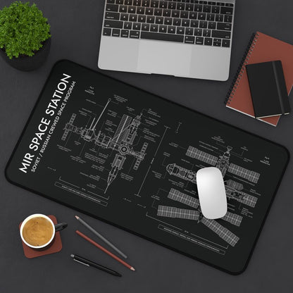 Mir Space Station Desk Mat
