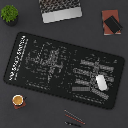 Mir Space Station Desk Mat