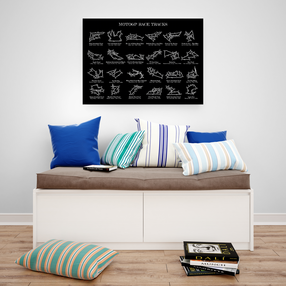 MotoGP RaceTracks Poster