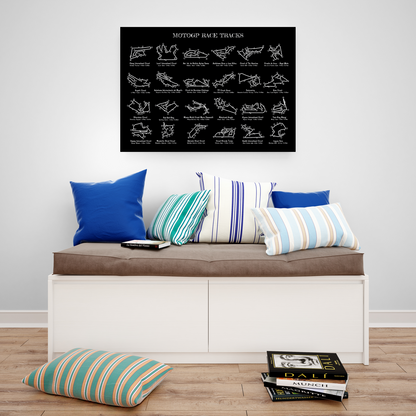 MotoGP RaceTracks Poster