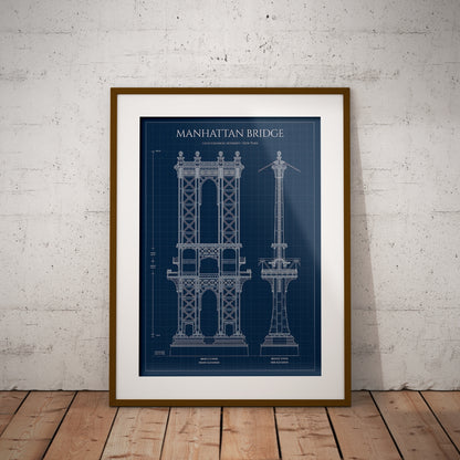 Manhattan Bridge Poster
