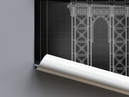 Manhattan Bridge Poster