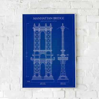 Manhattan Bridge Poster