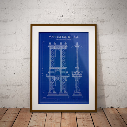 Manhattan Bridge Poster