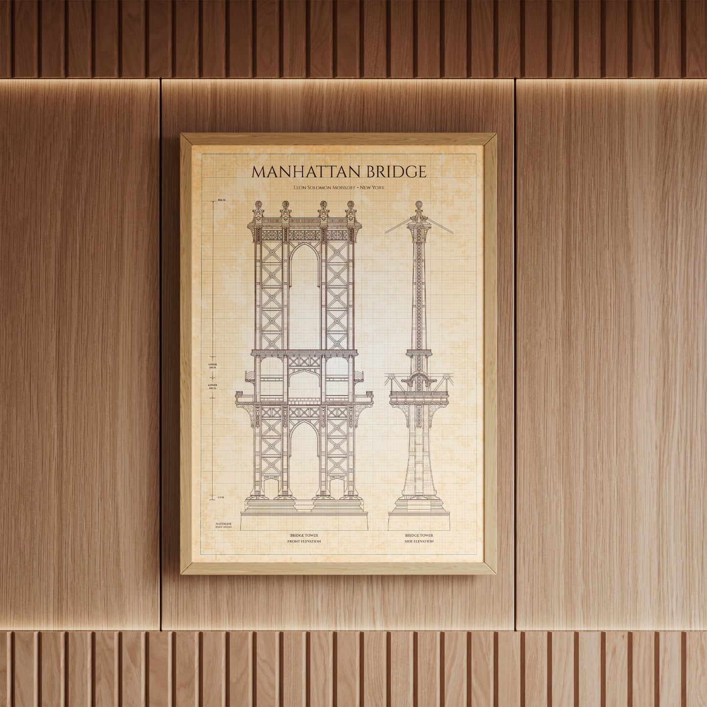 Manhattan Bridge Poster