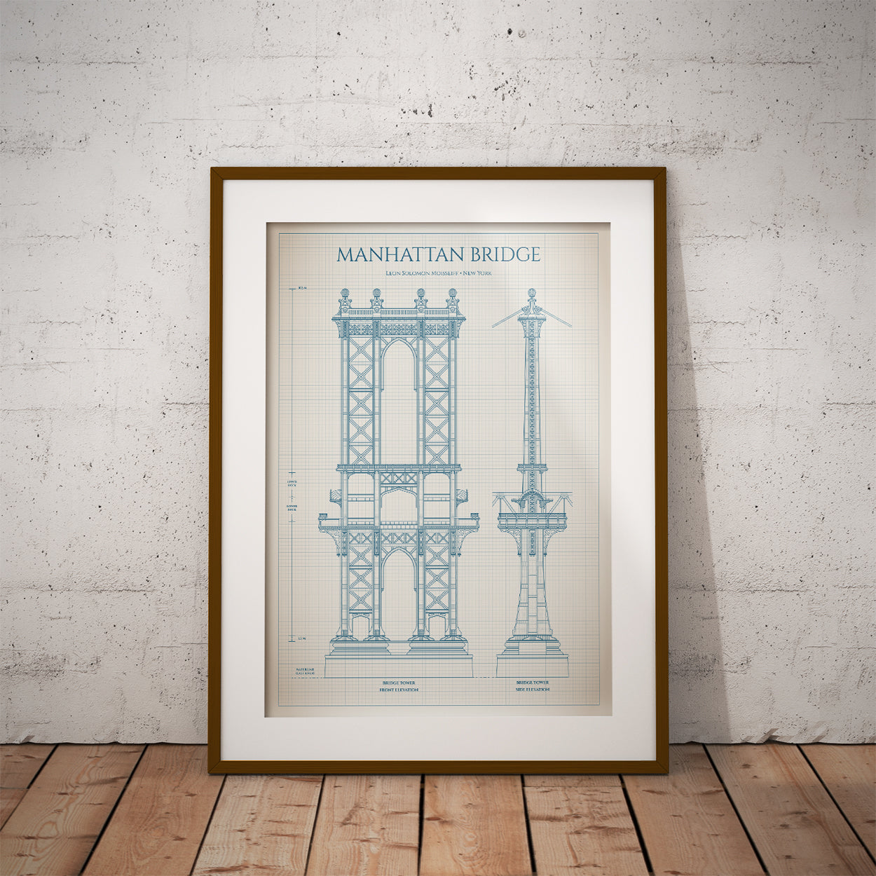 Manhattan Bridge Poster