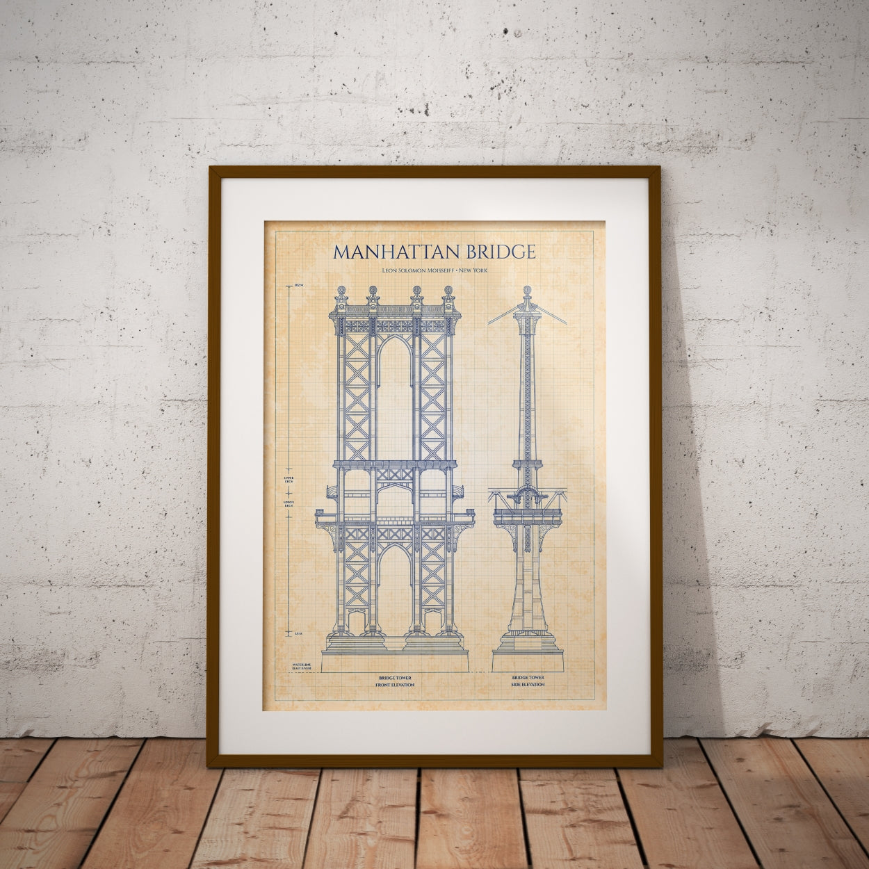 Manhattan Bridge Poster