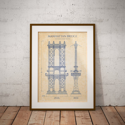 Manhattan Bridge Poster