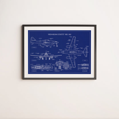 Messerschmitt Me 262 Poster
