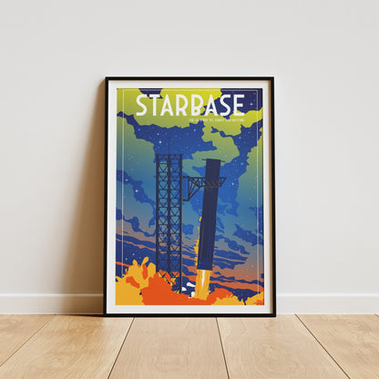 Starbase. The Gateway to Orbit and Beyond (Pop) Poster