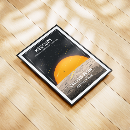 Mercury. Meteorite Park (Interstellar Wilderness Reserve Bureau Series) Poster