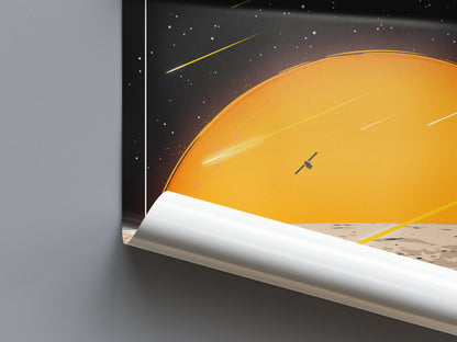 Mercury. Meteorite Park (Interstellar Wilderness Reserve Bureau Series) Poster