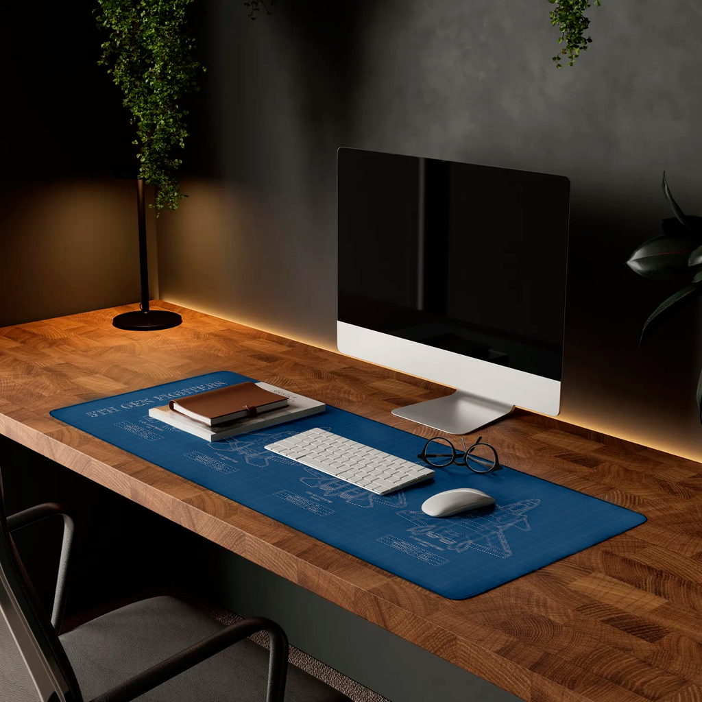 5th Gen Fighters Desk Mat