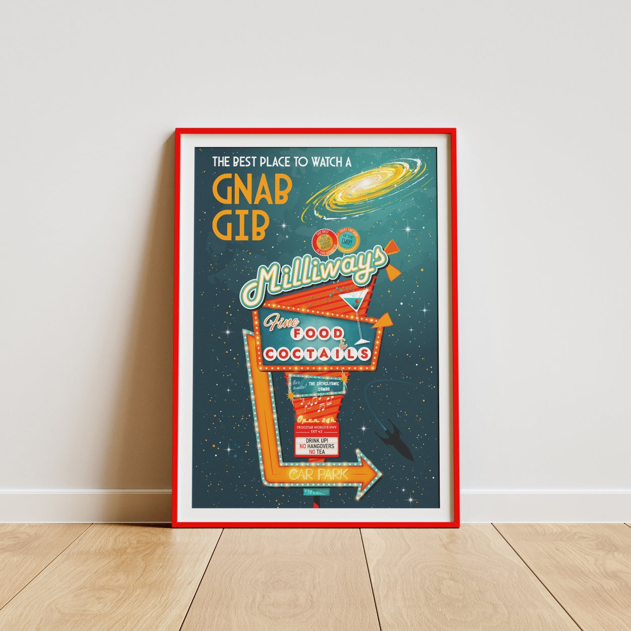 Milliways: The Restaurant at the End of the Universe (Pop) Poster