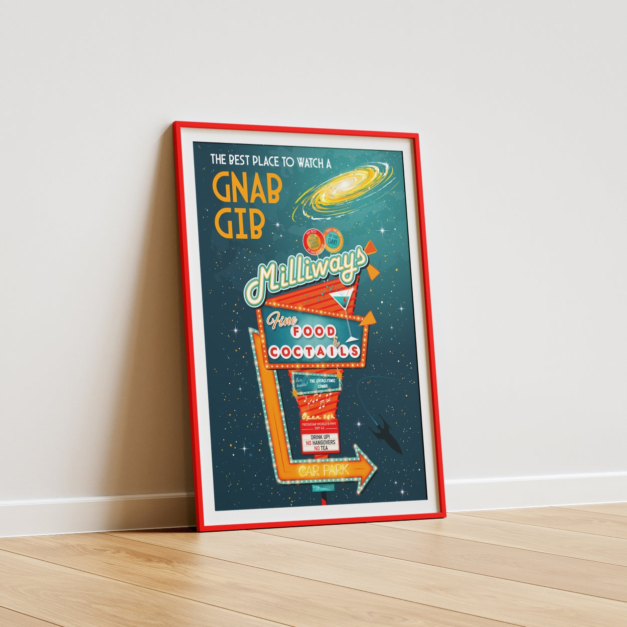 Milliways: The Restaurant at the End of the Universe (Pop) Poster