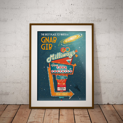Milliways: The Restaurant at the End of the Universe (Pop) Poster