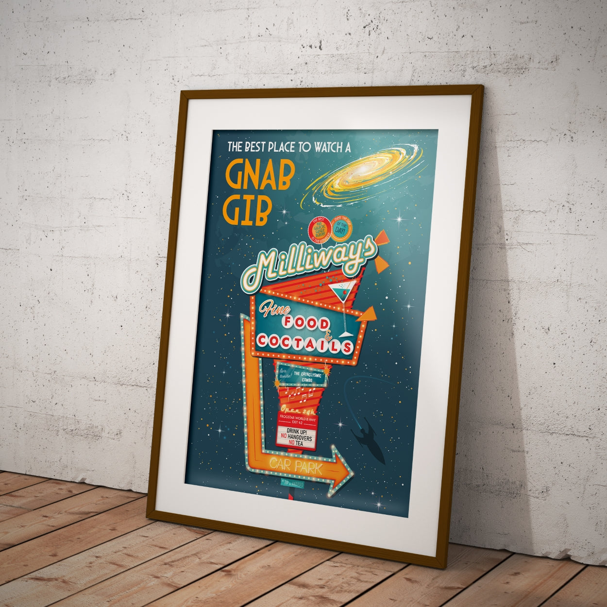 Milliways: The Restaurant at the End of the Universe (Pop) Poster