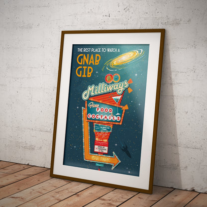 Milliways: The Restaurant at the End of the Universe (Pop) Poster