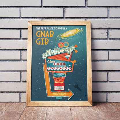 Milliways: The Restaurant at the End of the Universe (Pop) Poster